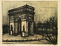 Bernard Buffet - Arc de triomphe, 61174-89, Van Ham Kunstauktionen