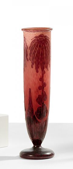 Charles Schneider Le Verre Francais - Vase Dahlias, 81684-23, Van Ham Kunstauktionen