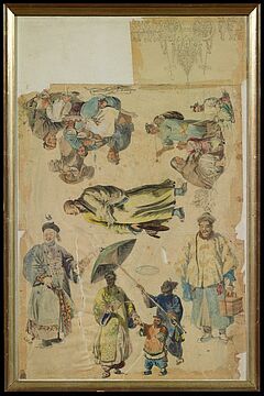 Karl Walser - Chinesische Figurenstudien, 65611-18, Van Ham Kunstauktionen