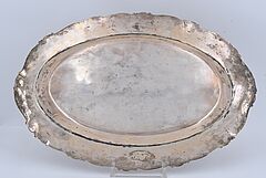 Konvolut 5 Tabletts und Platten 2 Schalen, 69591-173, Van Ham Kunstauktionen