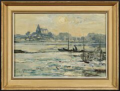 Max Clarenbach - Fischer am Niederrhein, 81306-1, Van Ham Kunstauktionen