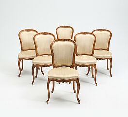 Deutschland - Folge von sechs Stuehlen, 75502-58, Van Ham Kunstauktionen