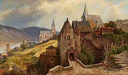 Gottfried Pulian - Rheinlandschaft bei Oberwesel, 81784-2, Van Ham Kunstauktionen