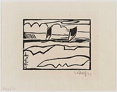 Karl Schmidt-Rottluff - Boote auf See, 80374-486, Van Ham Kunstauktionen
