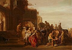 Claes Cornelisz Moeyaert - Elisha verweigert Naamans Geschenke, 300013-12, Van Ham Kunstauktionen