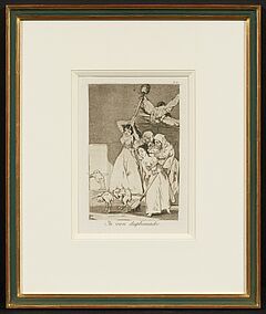Francisco Jose de Goya y Lucientes - Zwei Blaetter aus der Folge Los Caprichios, 76000-67, Van Ham Kunstauktionen