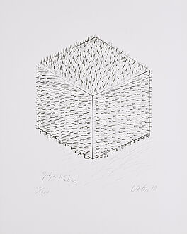 Guenther Uecker - Grosser Kubus, 73192-7, Van Ham Kunstauktionen