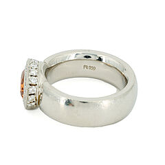 Jochen Pohl - Farbstein-Diamant-Ring, 81602-2, Van Ham Kunstauktionen