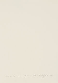 Kris Martin - End-point of Crime and punishment F Dostoevsky, 81734-1, Van Ham Kunstauktionen