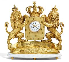 Paris - Monumentale Prunkpendule mit dem  Wappen der Niederlande, 65179-33, Van Ham Kunstauktionen