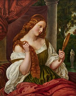 Carl Ferdinand Sohn - Dame mit Spiegel, 81998-1, Van Ham Kunstauktionen