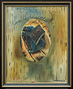 Joerg Immendorff - OK auf dem Weg zur Arbeit Affenauge, 73762-1, Van Ham Kunstauktionen