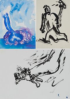 Jiri Georg Dokoupil - Konvolut von 3 Arbeiten, 65546-114, Van Ham Kunstauktionen