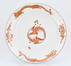 Meissen - Teller Roter Drache Dekor, 73258-20, Van Ham Kunstauktionen