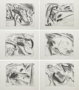 Walter Stoehrer - Vitus B Ihre Gesichter mit Wachs ueberzogen um Leben vorzutaeuschen, 73150-28, Van Ham Kunstauktionen