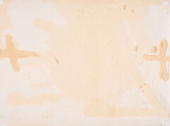 Antoni Tapies - Triangle Aus Negre i roig, 76347-12, Van Ham Kunstauktionen