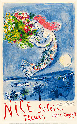 Marc Chagall - Die Engelsbucht Nice soleil fleurs, 68330-5, Van Ham Kunstauktionen