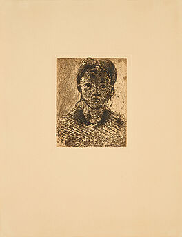 Paul Cezanne - Tete de jeune Fille, 76946-29, Van Ham Kunstauktionen