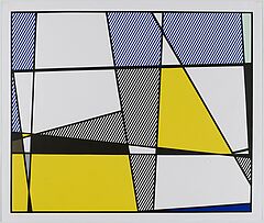Roy Lichtenstein - Cow Triptych Cow Going Abstract, 69555-3, Van Ham Kunstauktionen