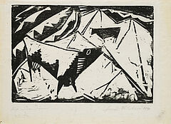 Ewald Matare - Kuehe in den Duenen, 80374-353, Van Ham Kunstauktionen