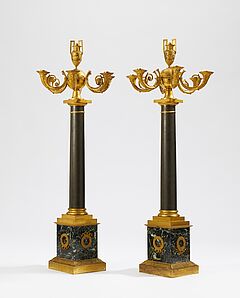 Frankreich - Paar monumentale Girandolen Empire, 75333-1, Van Ham Kunstauktionen