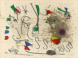 Joan Miro - Hommage a Picasso, 56502-1, Van Ham Kunstauktionen