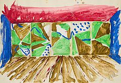 Markus Luepertz - Ohne Titel Buehne, 78023-98, Van Ham Kunstauktionen