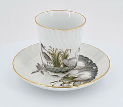 Meissen - Tasse und Untertasse aus dem Schwanenservice, 73185-26, Van Ham Kunstauktionen