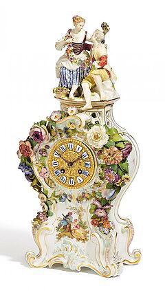 Meissen - Prunkpendule, 59766-49, Van Ham Kunstauktionen