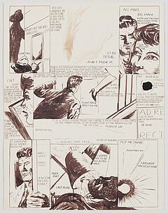 Raymond Pettibon - Ohne Titel, 81351-78, Van Ham Kunstauktionen