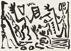 AR Penck - Ohne Titel, 81077-2, Van Ham Kunstauktionen