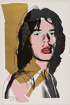 Andy Warhol - Mick Jagger, 81470-1, Van Ham Kunstauktionen