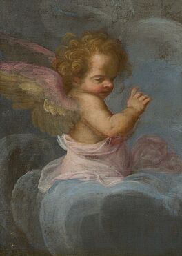 Italienische Schule - Engel in den Wolken, 76110-1, Van Ham Kunstauktionen