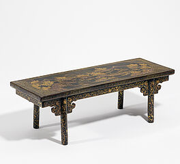 Kleiner Tisch mit Gebirgslandschaft, 64371-8, Van Ham Kunstauktionen