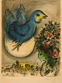 Marc Chagall - Der Blaue Vogel, 76708-2, Van Ham Kunstauktionen