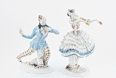 Meissen - Estrella und Eusebius aus dem Russischen Ballett, 75074-71, Van Ham Kunstauktionen