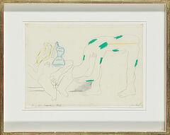 Horst Antes - Ohne Titel Skizze fuer Joachim Ruf, 65546-24, Van Ham Kunstauktionen