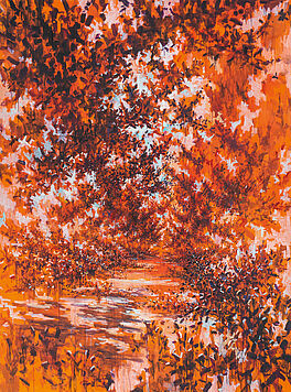 David Schnell - Orange, 68369-1, Van Ham Kunstauktionen