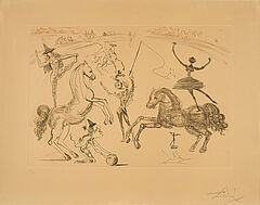 Salvador Dali - Ecuyere Aus Le Cirque, 76558-43, Van Ham Kunstauktionen