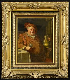 Eduard von Gruetzner - Falstaff mit Zinnkanne und Weinglas, 69554-2, Van Ham Kunstauktionen
