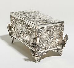 Hanau - Historismus Prunkschatulle, 66994-1, Van Ham Kunstauktionen