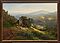 Hugo Becker - Weite Landschaft im Mittelgebirge mit romanischer Kapelle, 80888-6, Van Ham Kunstauktionen