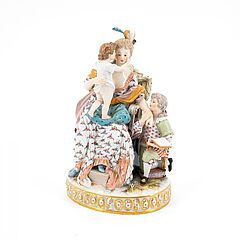 Meissen - Figurengruppe Die gute Mutter, 78079-5, Van Ham Kunstauktionen
