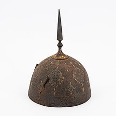 Moghul-India Persia - Helm sog Kulah Khud mit floralen Ranken, 77697-2, Van Ham Kunstauktionen