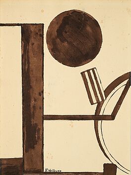 Thorvald Hellesen - Geometrische Komposition, 81453-4, Van Ham Kunstauktionen