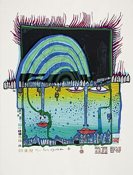 Friedensreich Hundertwasser - Auktion 300 Los 110, 46148-2, Van Ham Kunstauktionen