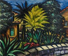 Frans Masereel - Ohne Titel Gartenansicht, 65542-1, Van Ham Kunstauktionen