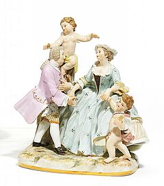 Meissen - Gruppe Die Liebeserklaerung, 58999-18, Van Ham Kunstauktionen