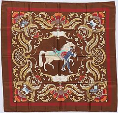 Hermes - Carre Cheval Turc, 69664-134, Van Ham Kunstauktionen