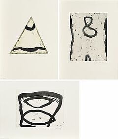 Emil Schumacher - Konvolut von 3 Radierungen, 63370-4, Van Ham Kunstauktionen